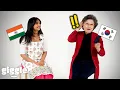 So Beautiful..! Korean Grandma Meets Indian Girl For The First Time