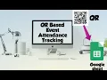 Python Project QR Based Event Attendance Tracking