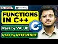 Lecture 14 Functions in C Pass by Value Pass by Reference