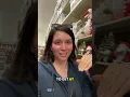 Christmas decorations at Hobby Lobby life sized Santa mailbox