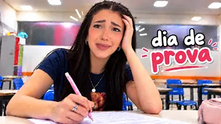 COMO FOI MEU DIA DE PROVA NA ESCOLA | Luluca