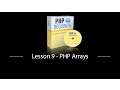 Lesson 9 PHP Arrays - php tutorial for beginners
