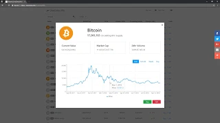 Linecoins - cryptocurrency tracker online script