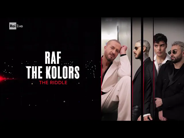 Sanremo 2026 - Raf e i The Kolors cantano The riddle