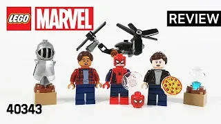 레고 슈퍼히어로즈 40343 스파이더맨과 박물관 침입자(Spider-man and the Museum Break-In) - 리뷰_Review_레고매니아_LEGO Mania
