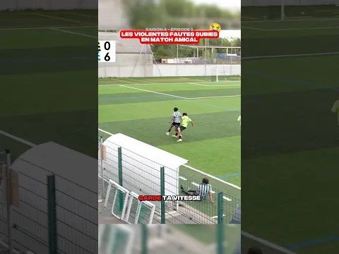 Il est à 2 doigts de la FRACTURE DU TIBIA 😰😤