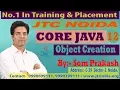 Core Java - 9 Java Language Object Creation SCJP OCJP by Som Sir Part-12