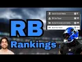 2026 Fantasy RB Rankings