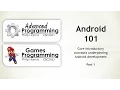Week 2 - Android Games Programming CSC2021