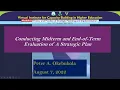 Conducting Midterm and End-of-Term Evaluation of a Strategic Plan by Peter A Okebukola