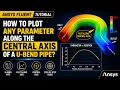 How to Plot Any Parameter Along The Central Axis of a U-Bend Pipe ANSYS FLUENT TUTORIAL