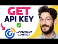 How to GET CONSTANT CONTACT API KEY Step by Step