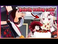Download Lagu Ojou Eating Cake Quietly During Mio’s Announcement Is the Cutest Thing Ever【Hololive】