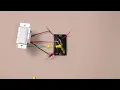 Wiring a Lutron LED Dimmer with Wire Leads For Single Pole and 3-Way