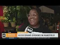 Committed H-E-B fans camp out days before grand opening of Mansfield location