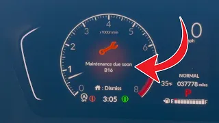 How to Reset Honda B16 Maintenance Code