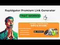 Rapidgator Premium Link Generator Bypass Rapidgator in 2026