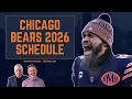 Chicago Bears 2026 SCHEDULE