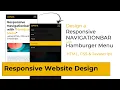 Responsive Navigation Menu Bar using HTML CSS JavaScript csPoint