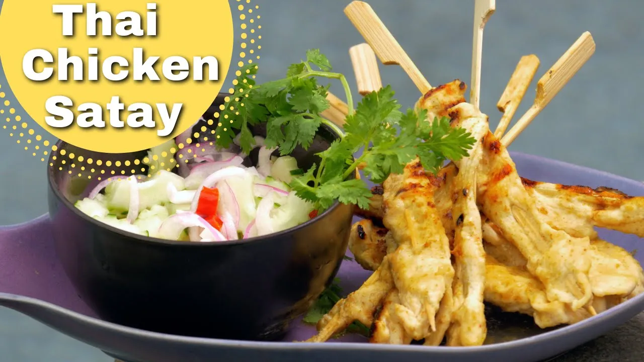 Chicken Satay Skewers Recipe