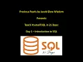 SQL in 21 Days - 1 Introduction to SQL