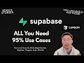 You Can Learn 95 Supabase Use Cases Like A Pro Realtime EdgeFunction RowLevel Security Auth