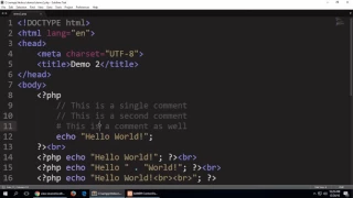 Adding Comments to Your PHP
