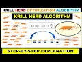 Learn Krill Herd Optimization Algorithm Step-by-Step with Simple Example xRay Pixy