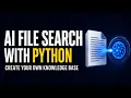 OpenAI File Search API Tutorial Build an AI Knowledge Base with Python