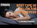 Best Type of Pillow for Side Sleepers