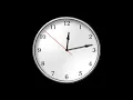 Lagu video jam dinding berputar berbunyi detik