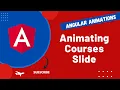 41 Animate the Courses for sliding up and down in Angular Application - Angular16