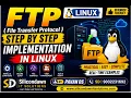 FTP File Transfer Protocol step by step implementation in Linux BY PAVAN DS SD 9032231692