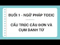 Download Lagu BUỔI 1 - NGỮ PHÁP TOEIC - CẤU TRÚC CÂU ĐƠN VÀ CỤM DANH TỪ