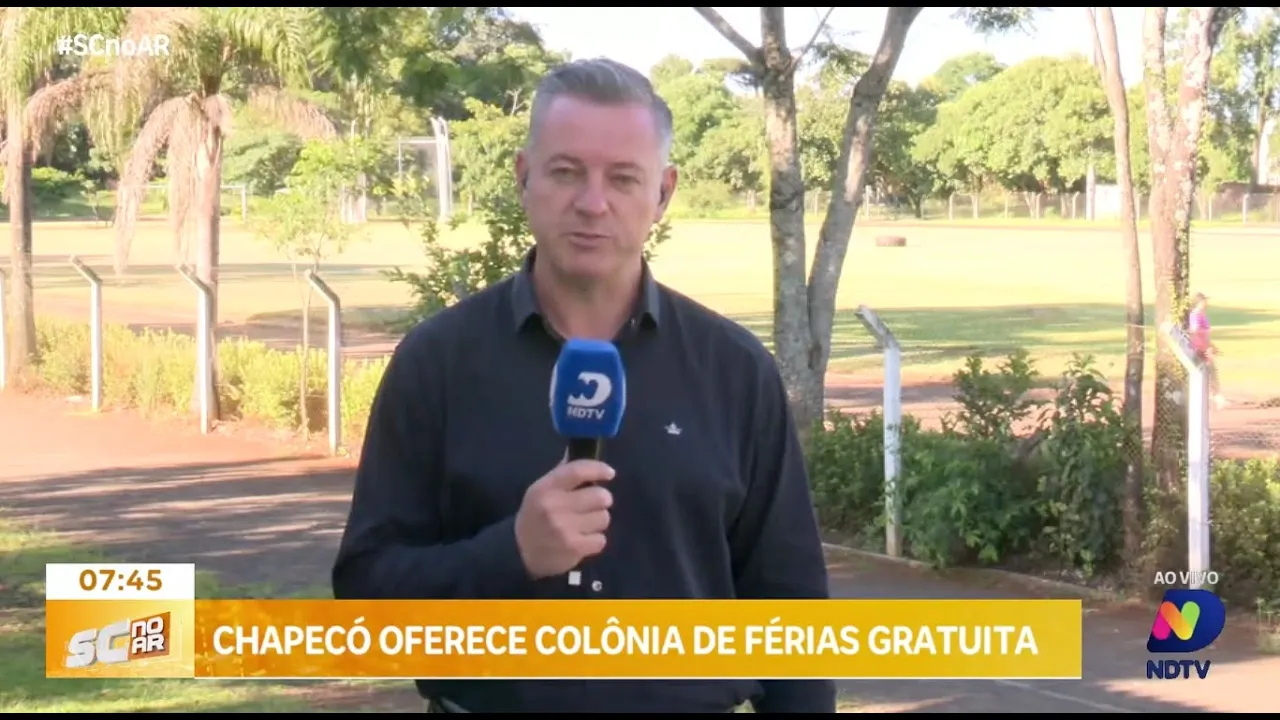 Chapecó: Fundação de Esportes oferece colônia de férias gratuita para crianças e adolescentes