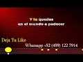Karaoke CRUZ NEGRA ✝️ Jony Ramírez (Con Letra)