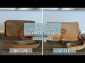 How to Clean Restore a Vintage Dooney Bourke Surrey Bag All-Weather Leather Thrift Store Find