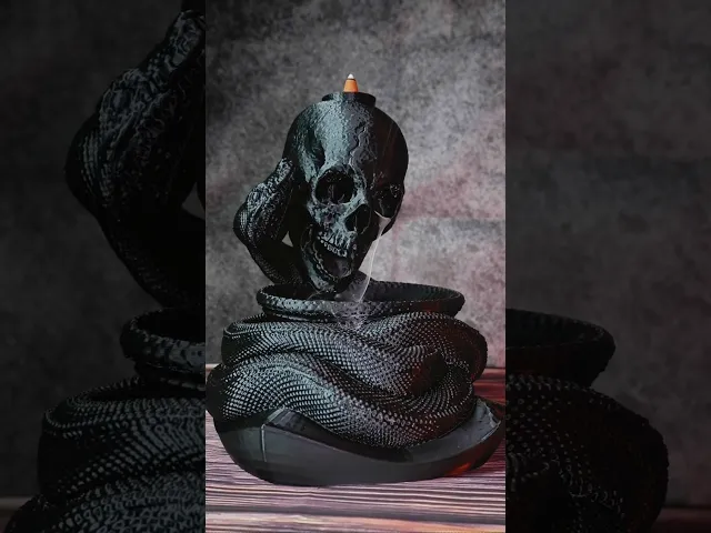 Snake and Skull Incense Burner video thumbnail