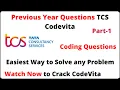 tcs codevita preparation 2021 tcs codevita questions