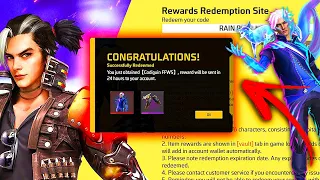 VAZOU! RESGATE GRÁTIS CODIGUIN DO SAMURAI ESCARLATE! COMO RESGATAR CODIGO INFINITO 2026 FREE FIRE ff