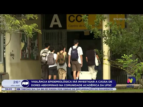 Vigilância Epidemiológica irá investigar a causa de dores abdominais na comunidade acadêmica da UFSC