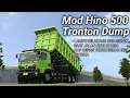 Download Lagu Mod Hino 500 Tronton Dump Standar Terbaru || Mod Bussid