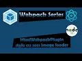 Webpack Html Webpack Plugin CSS SASS Image Loader