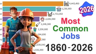 Most Popular Jobs Over Time: Data from 1860 to 2026