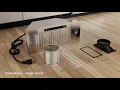 IKTCH brand built-in range hood installation