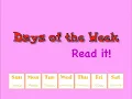 Days of the Week - Read It! | Kids Songs | Super Simple Songs