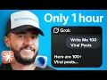 Lagu Watch Me Use AI to Create 100+ Viral Twitter/X Posts in 1 Hour