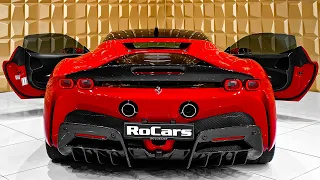 2021 ferrari sf90 stradale customized sound interior and exterior