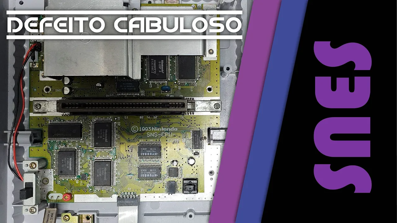SNES - É Tela Preta, Mas Não É Tela Preta