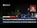 Lagu Ratusan Warga Binaan Lapas Kelas I Cipinang Dipindahkan ke Nusakambangan